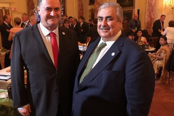 دیدار علنی وزرای خارجه بحرین و اسرائیل