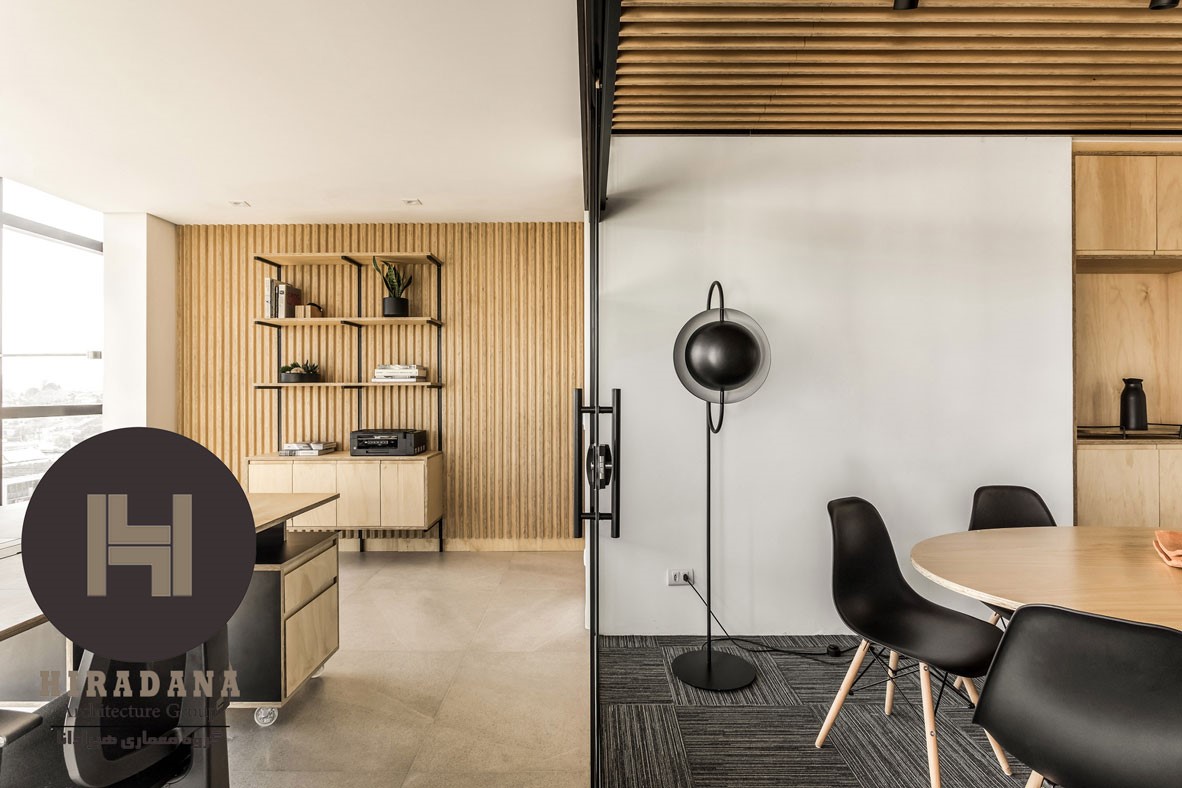 طراحی و اجرای دکوراسیون اداری شرکت چوب در برزیل