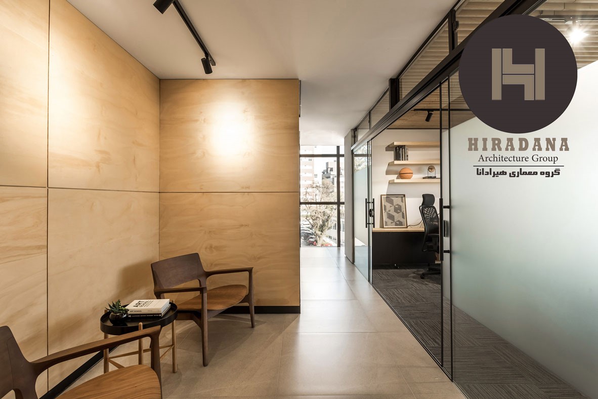 طراحی و اجرای دکوراسیون اداری شرکت چوب در برزیل