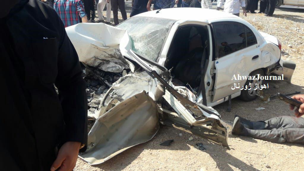 نماینده اهواز بعد از تصادف: آسیبی ندیده‌ام