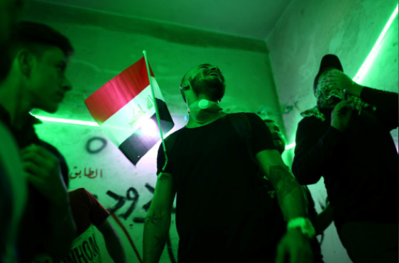 ساختمان توخالی مقر معترضان عراق (+عکس) ساختمان توخالی مقر معترضان عراق (+عکس)