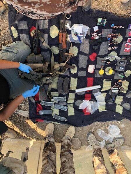 خنثی سازی طرح حمله تروریستی در بغداد همزمان با تظاهرات (+عکس)