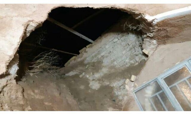 تخریب یک مسجد تاریخی در البرز (+ عکس)