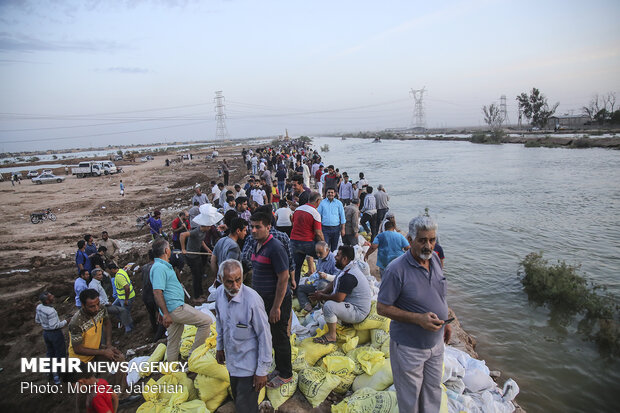 خطر سیلاب در کمین خوزستان خطر سیلاب در کمین خوزستان