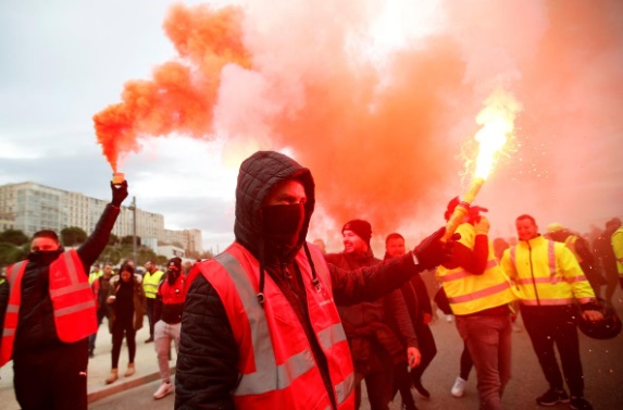 اعتصابات کریسمس در فرانسه