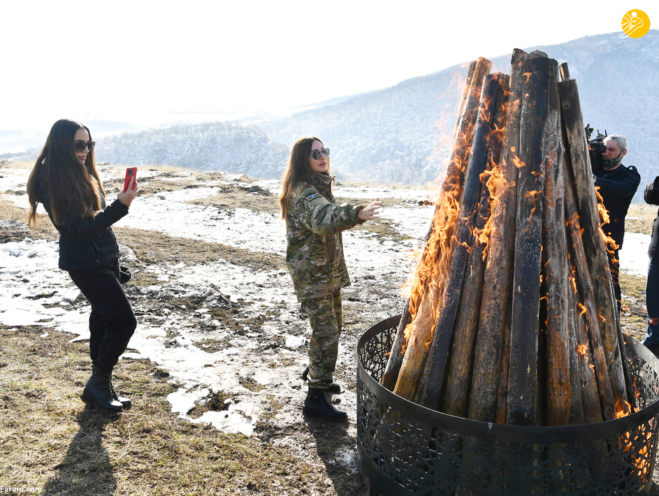 جشن نوروز رییس جمهور آذربایجان با خانواده اش (+تصاویر) جشن نوروز رییس جمهور آذربایجان با خانواده اش (+تصاویر)