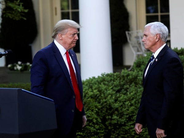 ترامپ: ممکن است ارتباطم با مایک پنس را محدود کنم