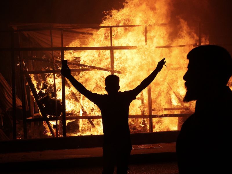 تظاهرات در لبنان (+عکس)/ معترضان: پول غذا نداریم تظاهرات به فقر در لبنان