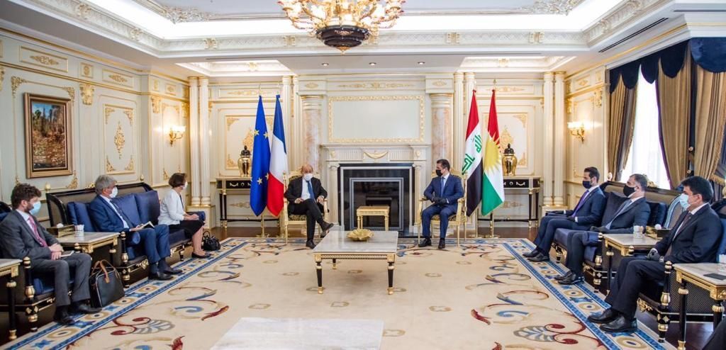اعلام آمادگی فرانسه برای حمایت اقتصادی از اقلیم کردستان عراق اقلیم کردستان عراق