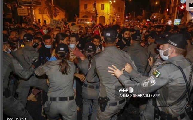 تظاهرات  اسرائیل علیه نتانیاهو