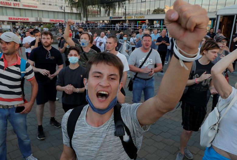 اعتراضات بلاروس