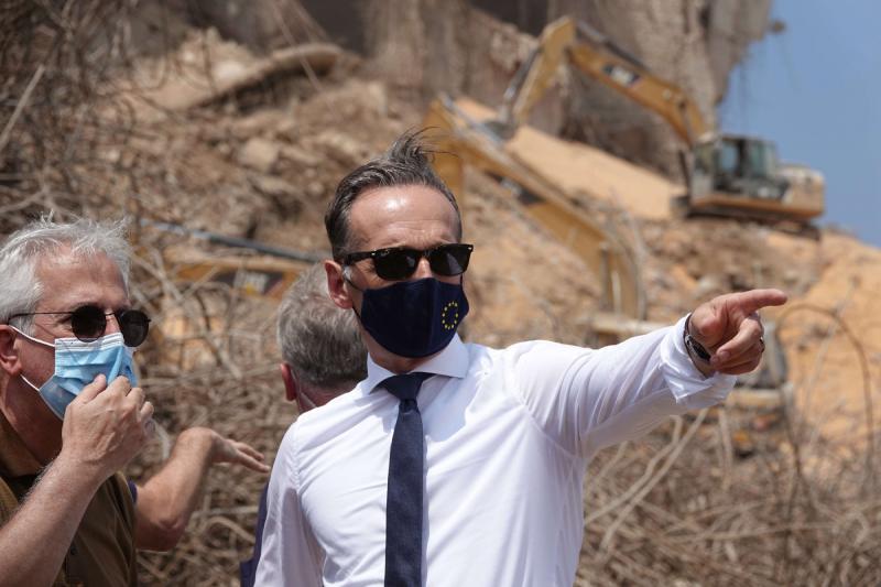 وزیر خارجه آلمان در بیروت