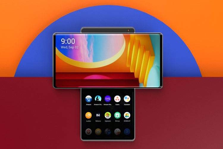 ال‌جی از گوشی چرخان رونمایی می‌کند