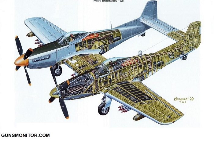 نورث امریکن P-82 توین ماستنگ؛ پرنده ای 12 میلیون دلاری با ساختار عجیب و غریب! (+تصاویر) نورث امریکن P-82 توین ماستنگ؛ پرنده ای 12 میلیون دلاری با ساختار عجیب و غریب! (+تصاویر)