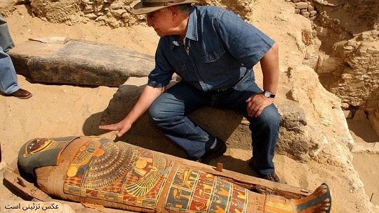 کشف 14 مقبره باستانی 2500 ساله در مصر کشف 14 مقبره باستانی 2500 ساله در مصر