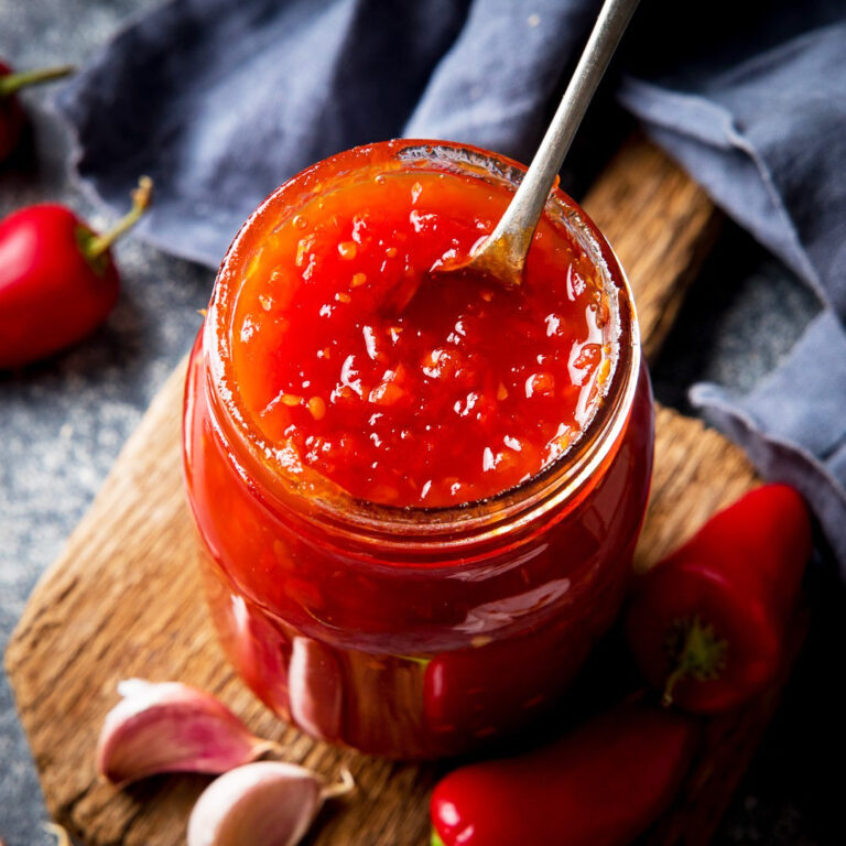 طرز تهیه سس چیلی شیرین سس چیلی شیرین