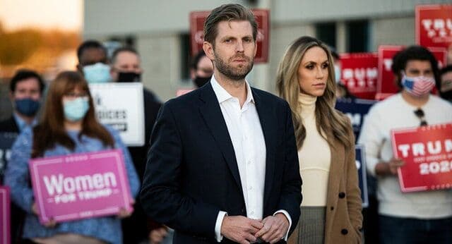 یک هفته بعد از انتخابات؛ پسر ترامپ مردم را به رای دادن فراخواند! اریک ترامپ