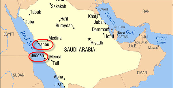 حمله موشکی حوثی‌های یمن به تاسیسات نفتی عربستان سعودی