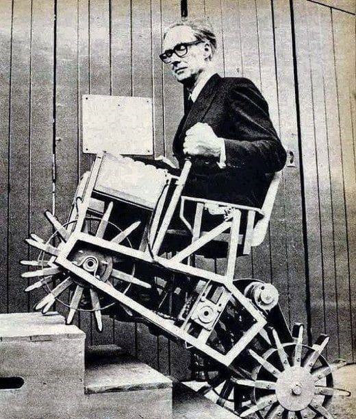 ویلچر پیشرفته سال 1964 میلادی! (عکس)