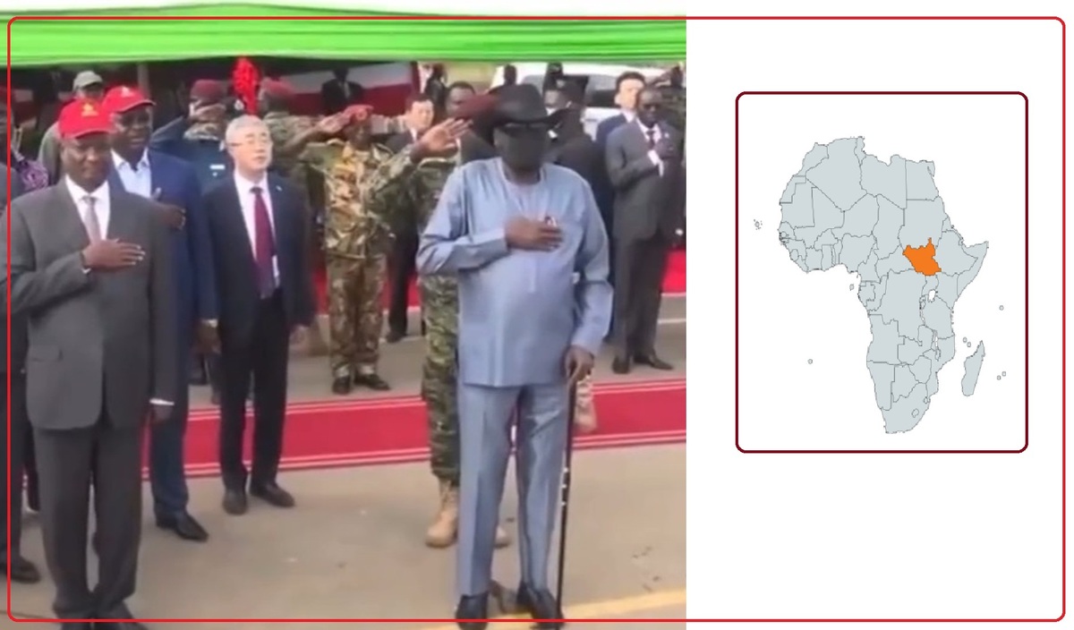 سودان جنوبی ؛ ماجرای سمبلیک خبرنگاران و خیس کردن بی موقع رئیس جمهور