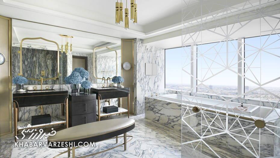 نگاهی به محل اقامت کریستیانو رونالدو در عربستان/ تصاویر «سوئیت پادشاهی» هتل CR7 را ببینید نگاهی به محل اقامت کریستیانو رونالدو در عربستان/ تصاویر «سوئیت پادشاهی» هتل CR7 را ببینید