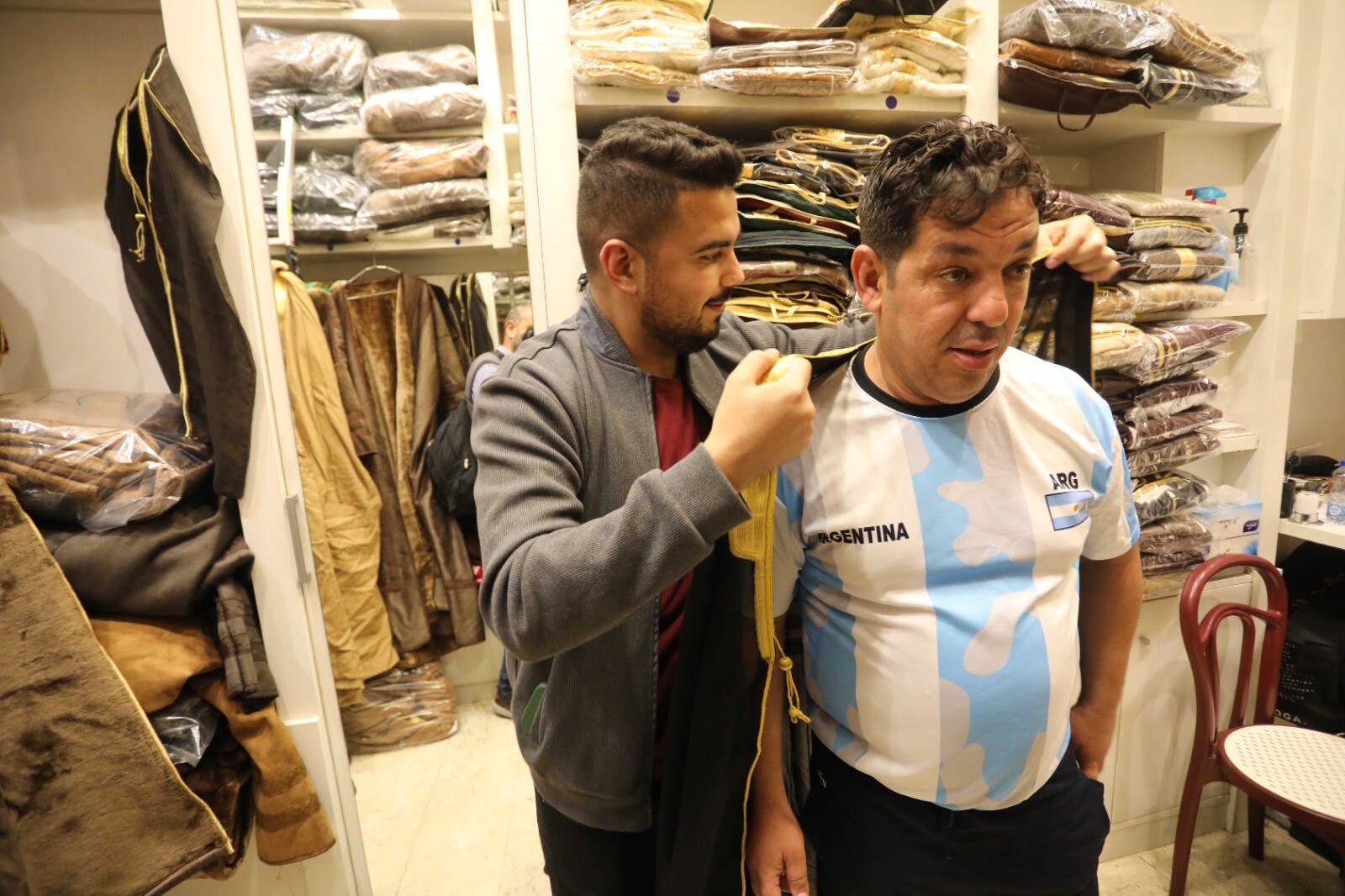 تبلیغ جهانی مسی برای عبای عربی تبلیغ جهانی مسی برای عبای عربی