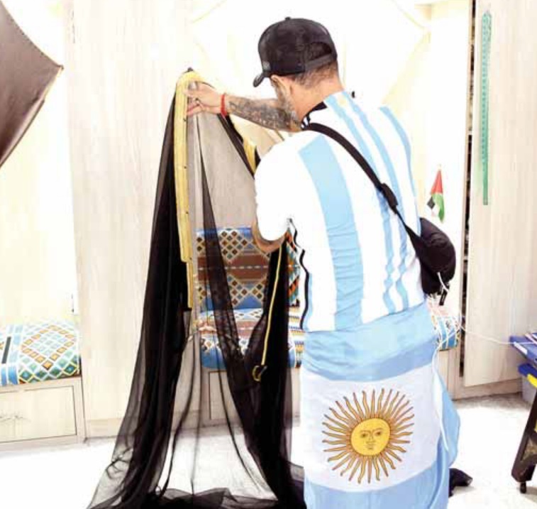 تبلیغ جهانی مسی برای عبای عربی تبلیغ جهانی مسی برای عبای عربی