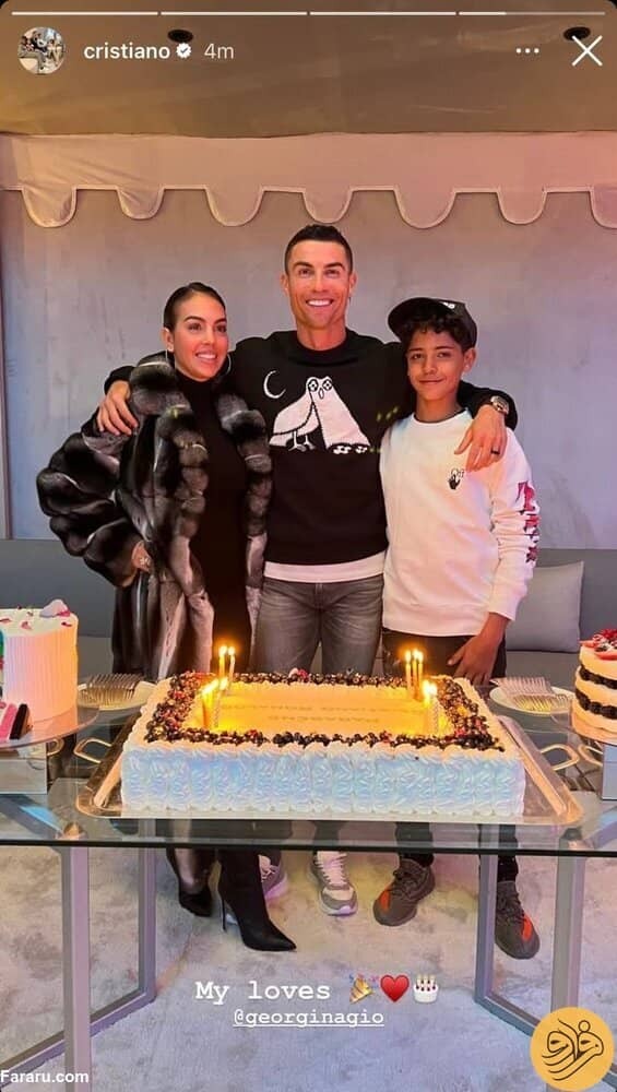 جشن تولد متفاوت گریس رونالدو در عربستان (+عکس)