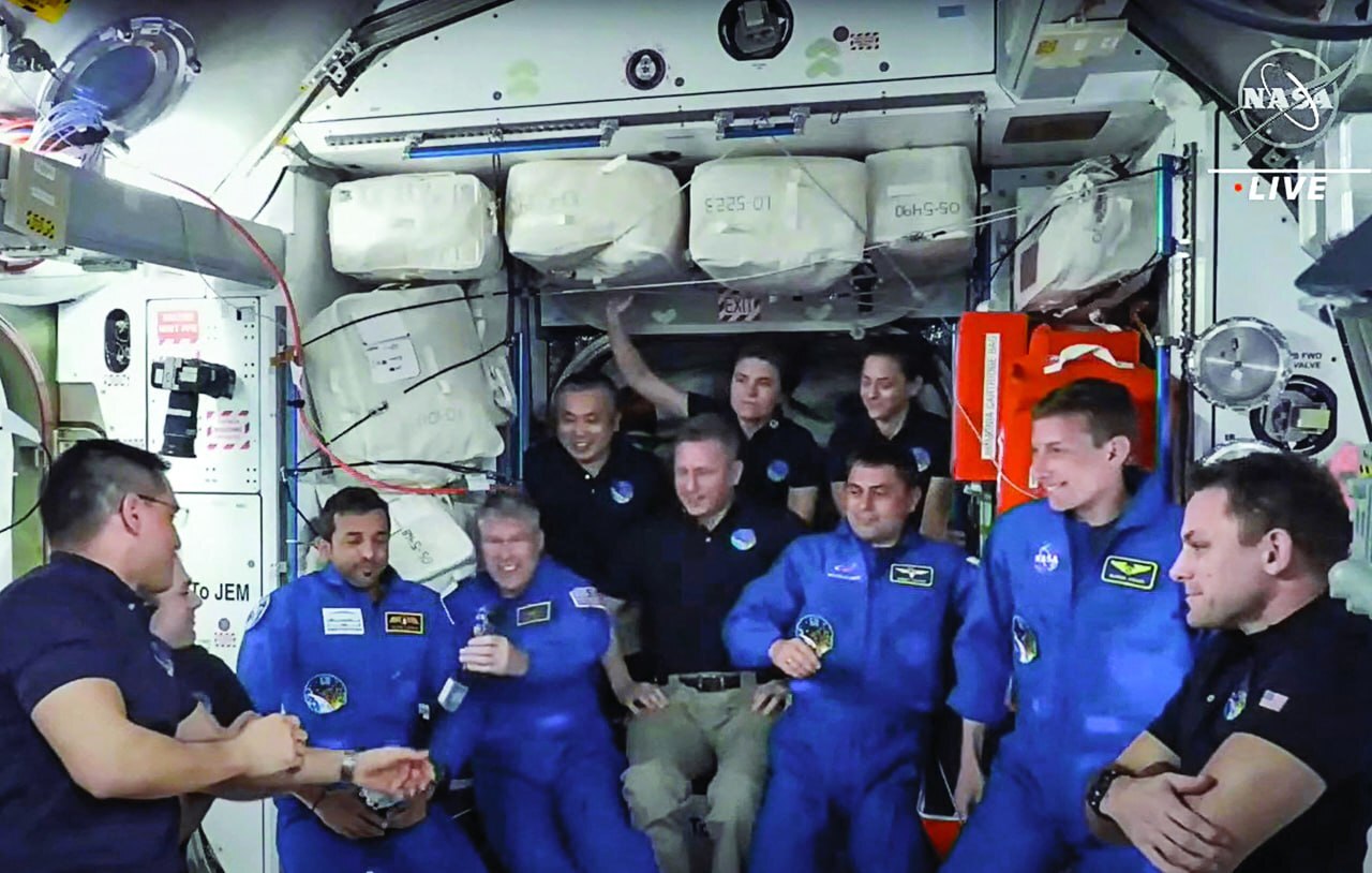 پرواز فضانورد اماراتی به ایستگاه فضایی بین المللی پرواز فضانورد اماراتی به ایستگاه فضایی بین المللی