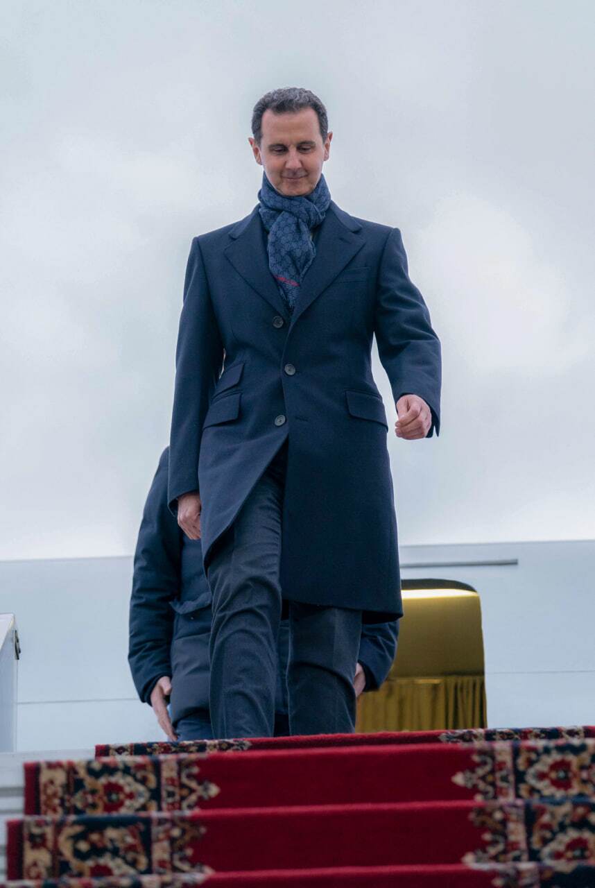 سفر بشار اسد به روسیه / استقبال در فرودگاه (+عکس) سفر بشار اسد به روسیه / استقبال در فرودگاه (+عکس)