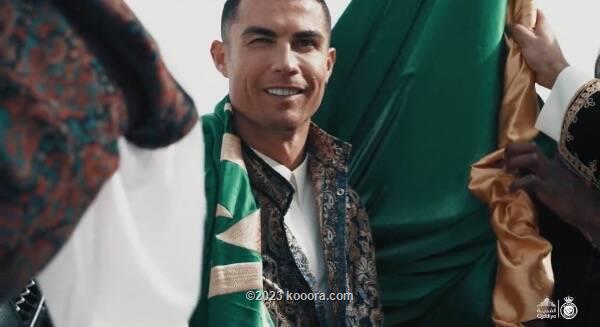 رونالدو در رقص شمشیر (+عکس)