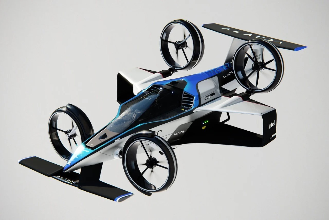 ایراسپیدر ام‌کی4؛ نخستین خودرو مسابقه‌ای پرنده سرنشین‌دار جهان