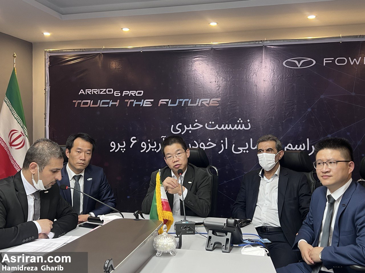 رونمایی رسمی آریزو 6 پرو در ایران (+عکس، مشخصات خودرو و قیمت)
