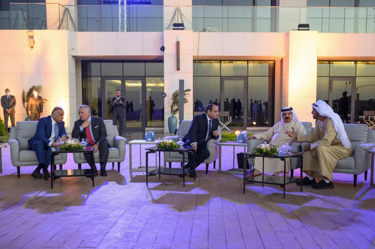 نشست سران 5 کشور عربی در مصر