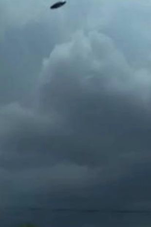 مشاهده‌ بشقاب‌پرنده‌ بر فراز آسمان مکزیک