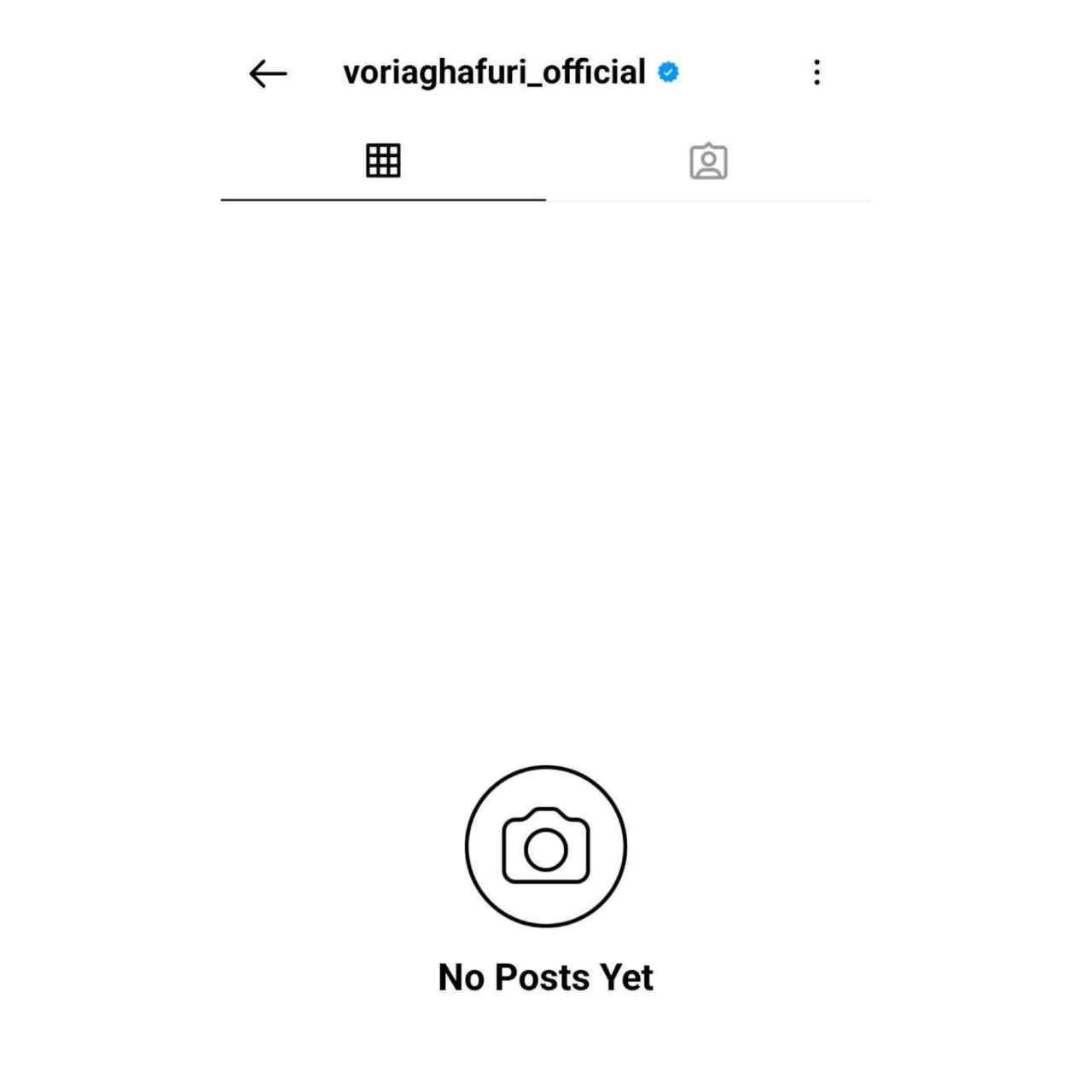 پیج وریا غفوری از دسترس خارج شد +عکس