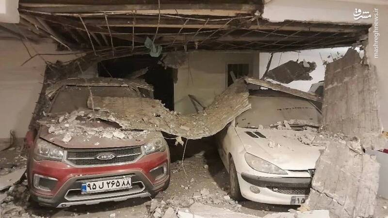 تهران / انفجار گاز در ساختمان مسکونی در دیباجی جنوبی