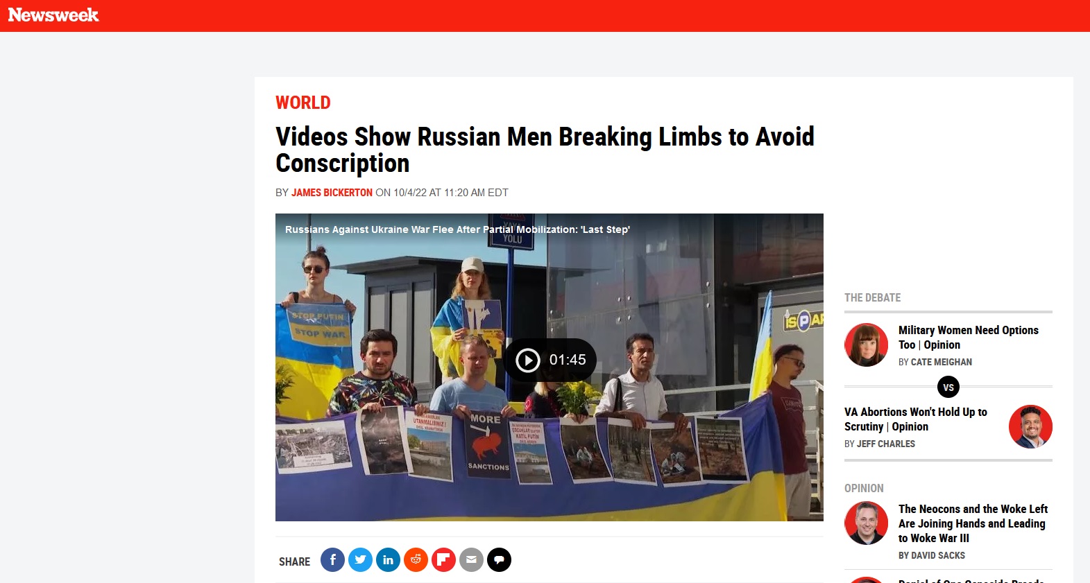 روسیه؛ شکستن عمدی دست و پا برای فرار از جنگ در اوکراین