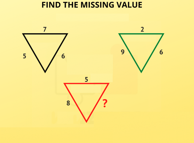 استدلال منطقی در پس این معمای ریاضی مثلثی را پیدا کنید استدلال منطقی در پس این معمای ریاضی مثلثی را پیدا کنید