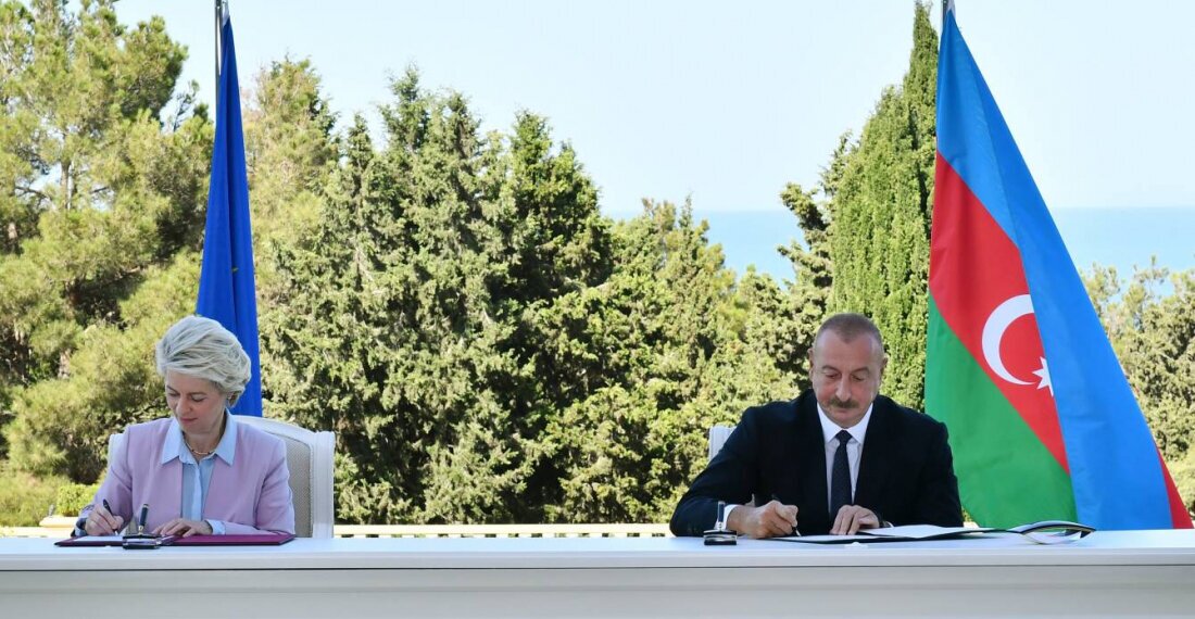 چگونه جمهوری آذربایجان، برنده جنگ اوکراین شد؟ / از وام اتحادیه اروپا تا چهار برابری صادرات گاز چگونه جمهوری آذربایجان، برنده جنگ اوکراین شد؟ / از وام اتحادیه اروپا تا چهار برابری صادرات گاز