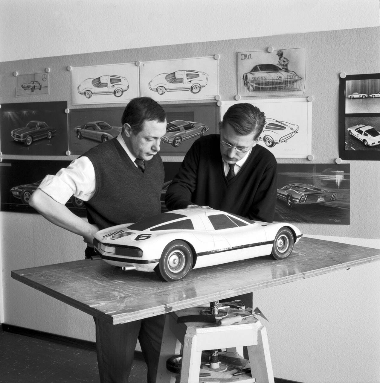 مرسدس بنز اس ال اکس(SLX)؛ پروژه مرموز و ناشناخته خودروساز آلمانی! (+عکس)