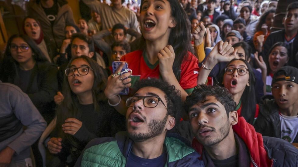 ادامه شادی مراکشی ها / شکست پرتغال و صعود به نیمه نهایی