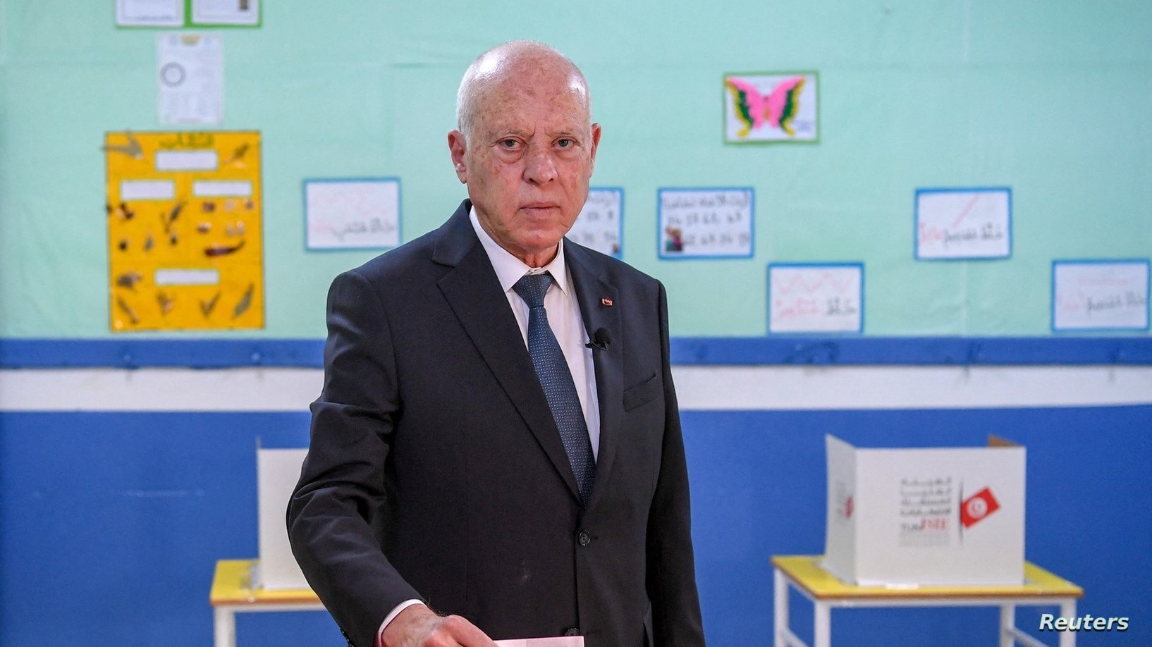رسوایی برای رئیس جمهور تونس / مشارکت در انتخابات: 8.8 درصد