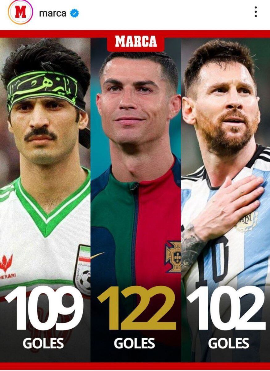 علی دایی سوژه ویژه نشریه معتبر جهانی شد (+عکس)