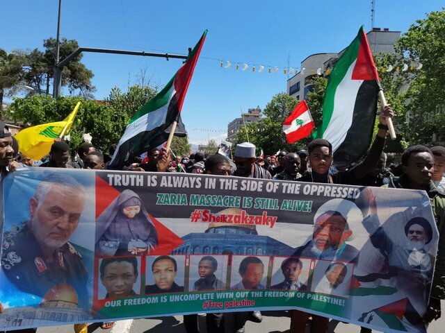 برگزاری راهپیمایی روز قدس در سراسر کشور