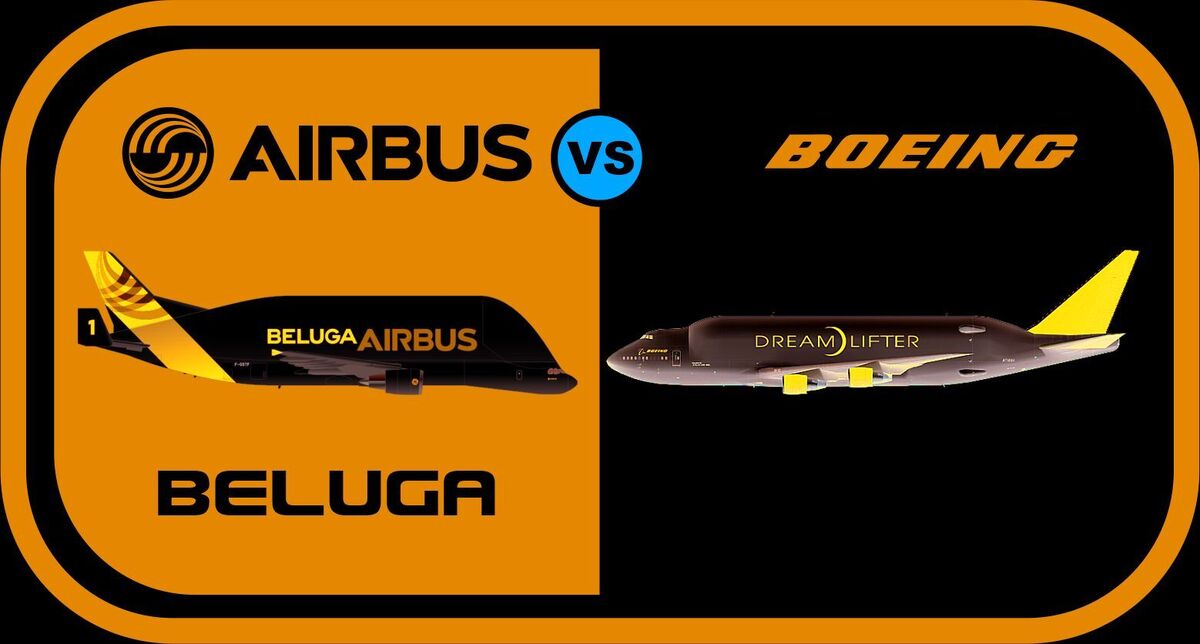 مقایسه دو غول هوایی؛ بلوگا در برابر دریم‌لیفتر