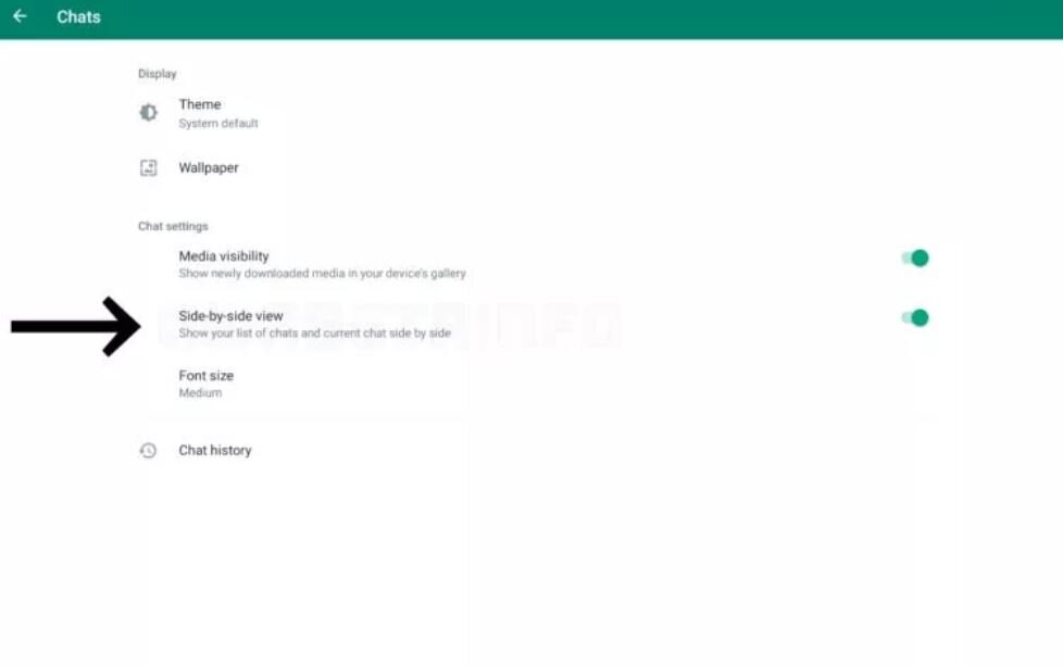 آپدیت جدید و جذاب واتساپ برای تبلت‌های اندرویدی