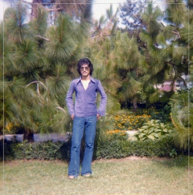 حسین زمان در 17 سالگی