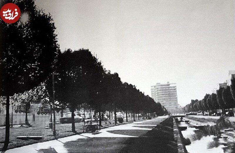 بلوار کشاورز؛ ۶۰ سال قبل (عکس)