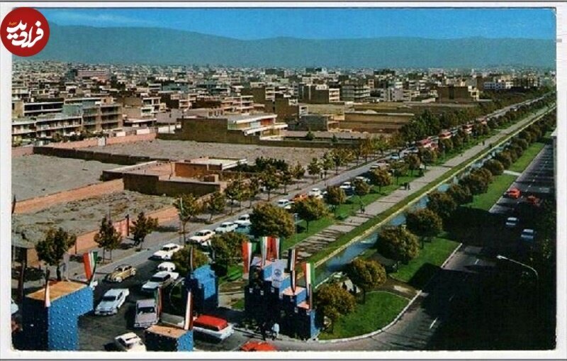 بلوار کشاورز؛ ۶۰ سال قبل (عکس)